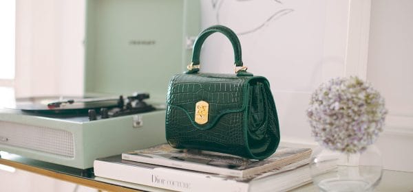 Mini Dahlia in Dark-Green