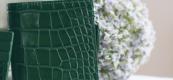 Dahlia Dark-green Wallet